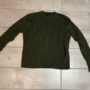 Bill Blass XL Dark Green Sweater